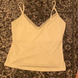 Zara white tank top